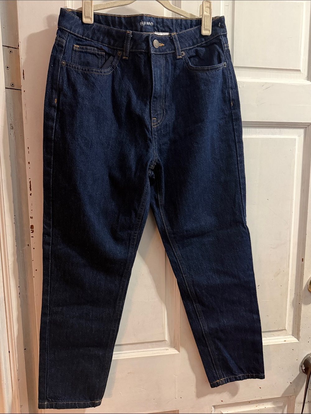 NWOT Old Navy Women’s Dark Indigo Straight-Leg Jeans- 2 Petite